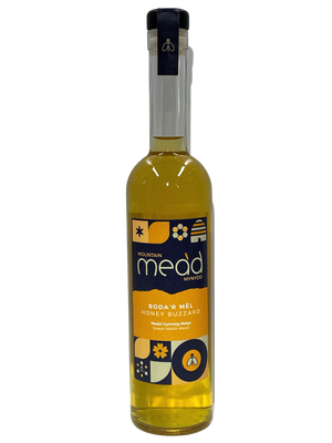 Sweet Welsh Mead in a Wooden Gift Box: Boda’r Mêl - Honey Buzzard 500ml