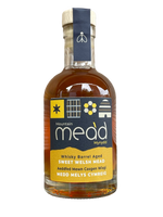 A bottle of Mountain Mead - Medd Mynydd, whisky barrel aged sweet Welsh mead