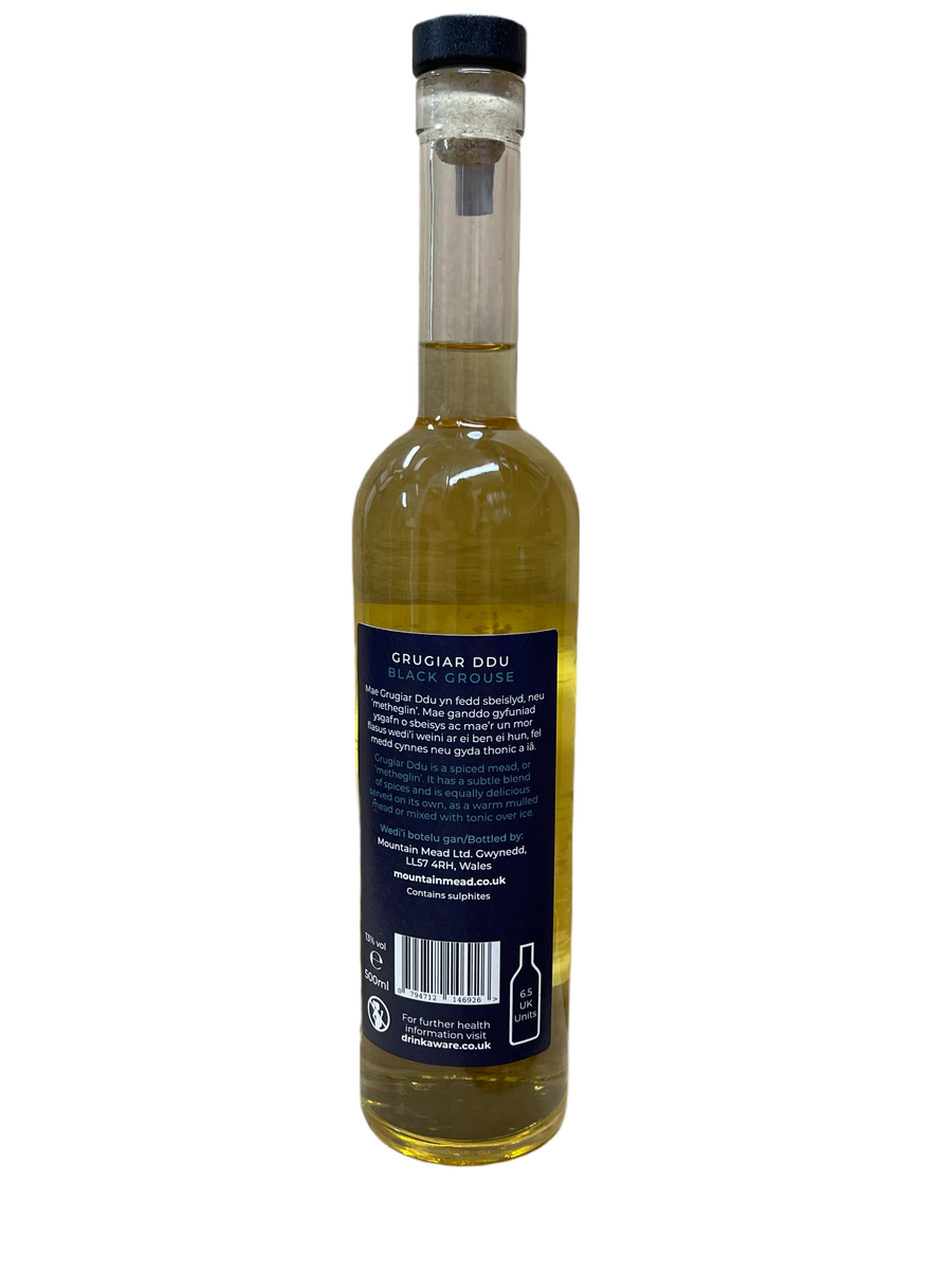 Black Grouse - Grugiar Ddu: Metheglin Spiced Welsh Mead 500ml ...