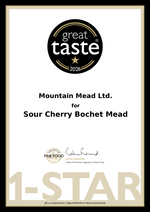 Cherry Bochet Mead - Medd Bochet Ceirios: 500ml
